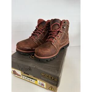 KEEN Utility womens Seattle 6 inch Alloy Toe Waterproof Work Boots Size 7M